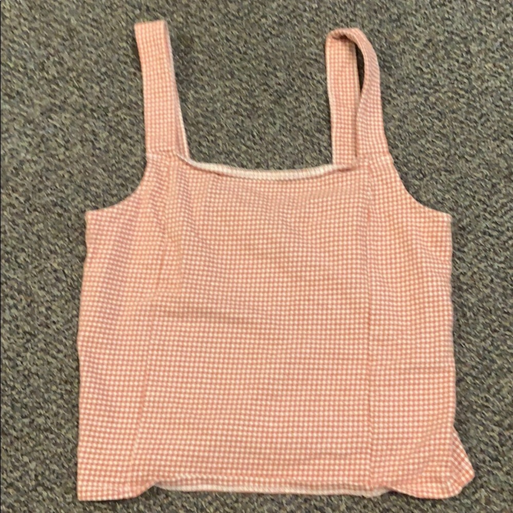 american eagle gingham tank top - Picture 1 of 3